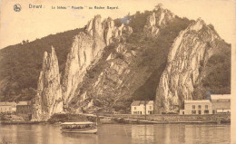 BELGIQUE - Dinant - Le Bateau " Mouette " Au Rocher Bayard - Carte Postale Ancienne - Dinant