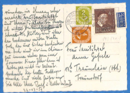 Allemagne Republique Federale 1951 Carte Postale De Munchen (G18845) - Brieven En Documenten