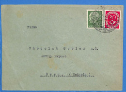 Allemagne Republique Federale 1954 Lettre De Stuttgart (G18871) - Covers & Documents