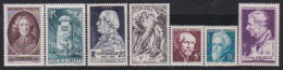 France  .  Y&T   .    7 Timbres   .    **    .    Neuf Avec Gomme Et SANS Charnière - Unused Stamps