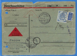 Allemagne Republique Federale 1953 Lettre De Frankenberg (G18882) - Storia Postale