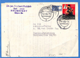Allemagne Republique Federale 1953 Lettre De Helmstedt (G18884) - Storia Postale