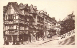 FRANCE - 14 - Lisieux - Vieilles Maisons - Rue Au Char - Carte Postale Ancienne - Lisieux