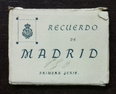 SPAIN - Recuerdo Madrid - Primera Serie / 9 Images - Verzamelingen & Kavels