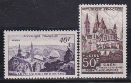 France  .  Y&T   .    916/917    .    *     .    Neuf Avec Gomme - Unused Stamps