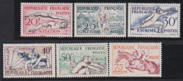 France  .  Y&T   .    960/965    .    **    .    Neuf Avec Gomme Et SANS Charnière - Unused Stamps