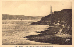 FRANCE - 29 - Brest - Le Phare De Portzic Et L'entrée Du Goulet - Carte Postale Ancienne - Brest