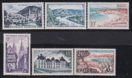 France  .  Y&T   .    976/981    .    ** (978: *)    .    Neuf Avec Gomme Et SANS Charnière - Unused Stamps
