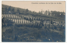 CPA Photo - STE MARIE Aux Mines (Haut Rhin) - Cimetière Militaire - Côte De St Dié - Soldats Français - Sainte-Marie-aux-Mines