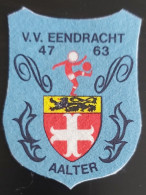 VV Eendracht Aalter Belgium Football Club Soccer Fussball Calcio Futbol Futebo Patch - Habillement, Souvenirs & Autres