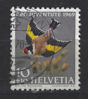 Zwitserland Suisse Schweiz Switserland Used ; Putter Goldfinch Chardonneret Jiguero Vogel Bird Ave Oiseauu - Moineaux