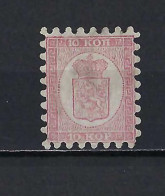 Finland 1865  10K Rosa    Mi. 4B    MINT(*) - Unused Stamps