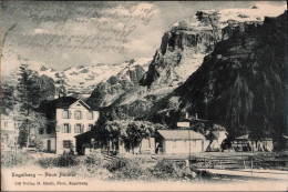 ! Alte Ansichtskarte Aus Engelberg, Kanton Obwalden, Schweiz, Neue Heimat, 1907 Gel. N. Schwerin - Engelberg
