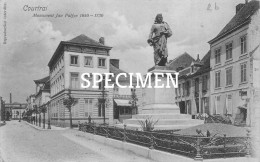 Monument Jan Palfyn 1650-1730 - Courtrai - Kortrijk - Kortrijk