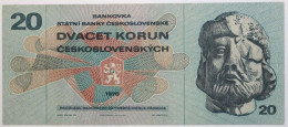 Tchécoslovaquie - 20 Korun - 1970 - PICK 92c - SPL - Tchécoslovaquie