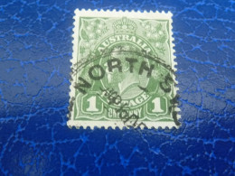 Australia - George V - One Penny - 1 - Yt 36 - Vert - Oblitéré - Année 1923 - - Usados
