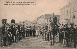 ! Alte Ansichtskarte, Feldpost, 1914, Gruß Von Der Deutsch Belgischen Grenze, Zoll - Other & Unclassified