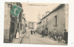 JC, Cp, 86, PLEUMARTIN, Rue Principale, Voyagée 1910 - Pleumartin