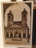Cartolina Camerino Provincia Macerata ,monumento A Sisto V E Duomo 1947 - Macerata