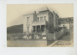 AFRIQUE - ALGERIE - TIARET - Belle Carte Photo De La "VILLA MARIE " Début XXème - Tiaret