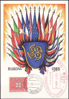 Europa CEPT 1963 Italie - Italy - Italien CM Y&T N°895 - Michel N°MK1149 - 30l EUROPA - 1963