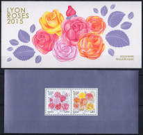 FRANCE - Congrès Mondial Des Sociétés De Roses Feuillet Souvenir - Blocs Souvenir