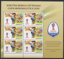 Soccer World Cup 2018 - Football - ROMANIA - Sheet MNH - 2018 – Russie