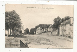 JC, Cp, 86, PLEUMARTIN, La Route De CHATELLERAULT,  Vierge - Pleumartin