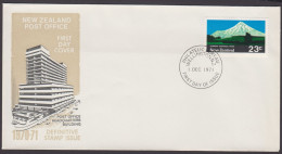 1971 - NEW ZEALAND - FDC - Egmont National Park + WELLINGTON - FDC