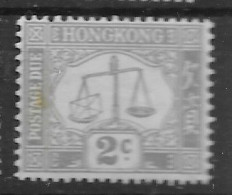 Hong Kong Mint Low Hinge Trace 1938 Normal Paper 20 Euros - Segnatasse