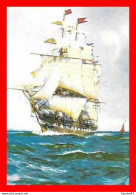 CPSM/gf  BATEAUX.  Marines  " Windjammer".  The  "Marco Polo". ..*545 - Voiliers