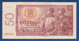 CZECHOSLOVAKIA - P.90d – 50 Korún Československých 1964 UNC, S/n N10 308885 - Tchécoslovaquie