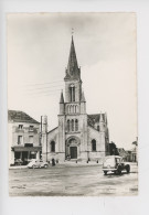 Goderville - L'église (cp N°2 Alfa) Animée Curé Renault 4 CV Vieille Voiture - Goderville