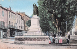 Hyeres -  Place De La Republique    - CPA °J - Hyeres