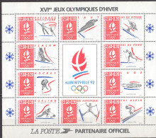 FRANCE - Jeux Olympiques D"Albertville Feuillet - Neufs