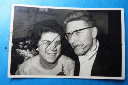 N.Rademaeckers & J.Flipts Verloving Roeselare  Privaat Opname Fotokaart Carte Photo 3 Juni 1961 - Genealogía