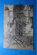 Louis Denys Met Verloofde Jeanne Vercryssen  Huwelijksreis Roeselare  Privaat Opname  Fotokaart Carte Photo Nov. 1922 - Genealogy