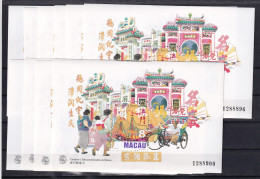 Macau Hb 43 - 10 Hojas - Blocks & Sheetlets