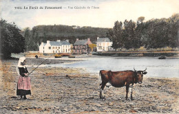 La Forêt De Fouesnant          29     Vue Générale De L'anse. Gardienne De Vaches           (voir Scan) - Autres & Non Classés