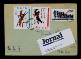 Sp9786 POLOGNE Faune Animals Horses Race Junping Cycling Cyclisme Race Sports Boxe Tokyo 1964 Mailed New York - Chevaux