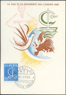 Europa CEPT 1966 Italie - Italy - Italien CM Y&T N°956 - Michel N°MK1216 - 90l EUROPA - 1966