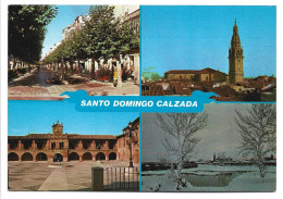 MISCELANEA CON 4 VISTAS DE SANTO DOMINGO DE LA CALZADA / LA RIOJA.- ( ESPAÑA ) - La Rioja (Logrono)