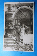 Etienne Van Overstreaten & Ria FLIPTS  Huwelijksreis Roeselare  Privaat Opname  Fotokaart Venetie 13/06/1953 - Genealogía