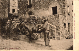 CORSE -  MARCHAND D'HUILE AMBULANT - 1904 - A. Guittard, Ajaccio - Sonstige & Ohne Zuordnung