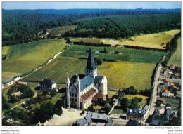 Carte Postale 76. Saint-Martin-de-Boscherville Vue D'avion L'abbaye De St-Georges Trés Beau Plan - Saint-Martin-de-Boscherville