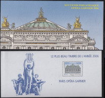 FRANCE - Opéra Garnier Feuillet Souvenir - Blocs Souvenir