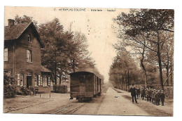 CPA Merxplas Colonie - Hotellerie - Gasthof - (met Tram), 1925 - Merksplas