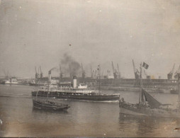 Le Havre - Photo Ancienne - Le Port - Le Bateau à Vapeur D'Honfleur - Port