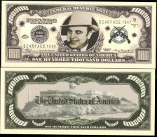 USA - FANTASY NOTE - AL  CAPONE , SCARFACE - UNC / SERIES  GANGSTER - Other & Unclassified