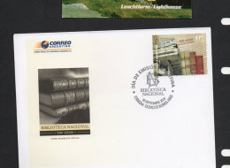 ARGENTINA  - 2010 - NATIONAL LIBRARY   ON ILLUSTRATED FDC, - Cartas & Documentos
